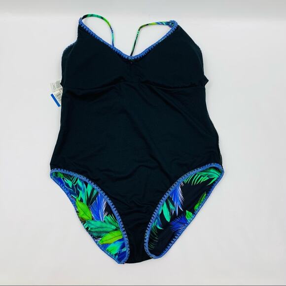 Salt & Cove Tropic Glow Embroidered Edge Swimsuit - Picture 5 of 10